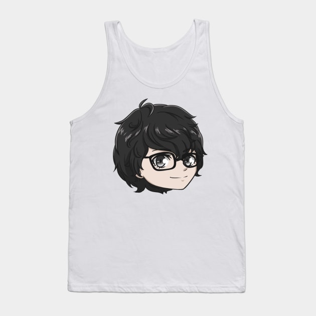 Akiren/Joker Chibi Head Tank Top by AdorableArts